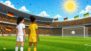 Kössler Double Lifts Germany to 4-2 Win Over Australia in Karlsruhe