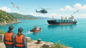 Seven missing after drones set a chemical tanker ablaze off Romania